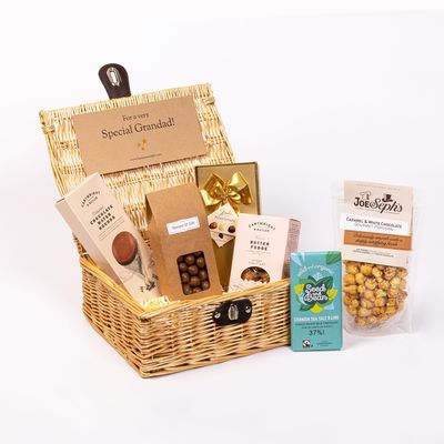 Special Grandad Chocolate & Fudge Hamper Gift Basket || The Hamper & Gift Co.