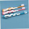 JECOMPRIS 18pcs Boys and Girls Toothbrushes Fashion Bristle Toothbrush Handle for Bathroom Accessories for Boys and Girls Multipack Pack view 3