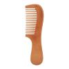 ANKROYU Peachwood Beard Comb, Ergonomic Hair Comb Styling Tool Beard Comb Wooden Comb with Handle Suitable for Men Women and Hair Salon view 1