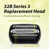 2Pack 32B Series 3 Electric Shaver Replacement Head Accessories Compatible with S3 Foil & Cutter Razor Heads, Accessories for S3 3040s 3010s 310s 3000s 3050cc 3080s 390cc Etc view 3