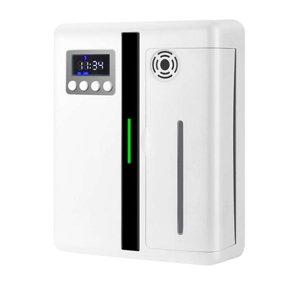 160ml Commercial Aroma Diffuser, Detachable Mute Scent Air Machine, Can Cover 300m, Button/Bluetooth Control Oil Diffuser, With Timing Function for Hotel, Office, Lobby