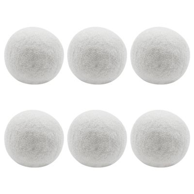 Tiardey 6pcs Tumble Dryer Balls,Wool Dryer Balls for Laundry to Reduce Drying Time,Reusable Natural Fabric Softener