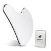 Flagest Stainless Steel Gua Sha Facial Tools - Face Massage Tools - Smooth Durable Metal Guasha Tool for Face Body Reduce Puffiness - Massage Scraper Heart Shape Gift (Silver) view 1