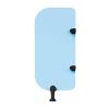 Urinal Screen Toilet Partition, Children's Wall-Mounted Urinal Divider Privacy Partition Screen with Accessories, Urinal Privacy Screen Waterproof Baffle for Schools/Shopping Malls/Public Places/Hotel view 1