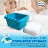 Denture Bath Box, Denture Box for False Teeth Container Full Set | Denture Storage Box, Dentures Box, Denture Cleaning Box, Denture Case, Denture Baths, Retainer Bath, Denture Bath Case view 4