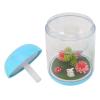 Mini Humidifier, ABS 180ML 2 in 1 Essential Oil Ultrasonic Micro Landscape Humidifier with Large Spray Volume for Bedroom (Blue) view 1