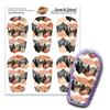 Dexcom G6 Sensor Sticker, Set of 6 "Mountain Forest" Stickers for Sensors Diasticker view 1