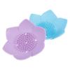 LABRIMP 2pcs Bathroom Soap Holder Countertop Soap Dish Silicone Tray Drainage Easy to Clean view 1