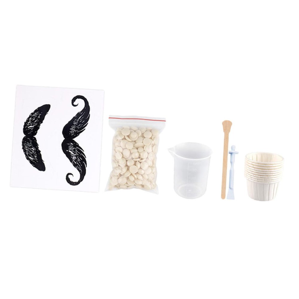 VINTORKY Nose Hair Removal Wax Beans Set, Portable Nose Depilation Tool with Wax Stick, for Comfortable Nasal Hair Removal at Home and Travel