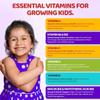 Flebo Kids Multivitamin Gummies (3-12 Years) - Kids Vitamins Gummies (30) - Vitamin A,B6,B12,C,D and E - Chewable Childrens Vitamins for Immunity, Bone Health & Energy Support - Strawberry Flavour view 2
