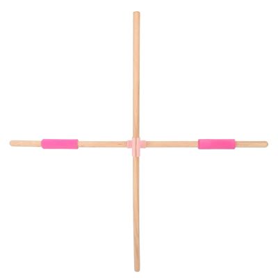 31.5in Yoga Training Stick, Stick Stretcher, Yoga Stick, Beechwood Improve Hunchback Shoulder for Exercise Suitable for Posture Correction