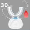 VIDECOR Electronic Toothbrush,U Shaped Electric Toothbrush Smart USB Wireless Automatic Toothbrush Oral Care,A view 4