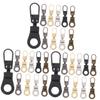 NUOBESTY 30pcs Detachable Zipper Slider Replacement Pulls for Luggage Handbags Purses Jacket Clothing Zipper Repair Fix view 1