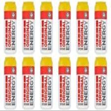 Euro Shopper Original Energy Drink 500ml (Pack of 12) | Boost Your Energy with Refreshing Flavor | Instant Boost | Ideal for Active Lifestyles