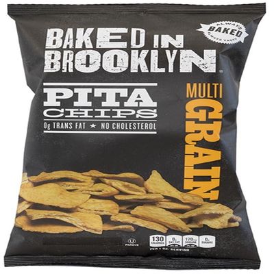 Baked In Brooklyn Multigrain Pita Chips 2 x 170g