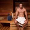 Sauna Bucket, 7l Sauna Duump Bucket, Aluminum Sauna Ladle, Sauna Water Bucket, Finnish Sauna Bucket with Long Handle Spoon, Sauna Bath Bucket for Home Bathroom Spa Center Hotel view 2
