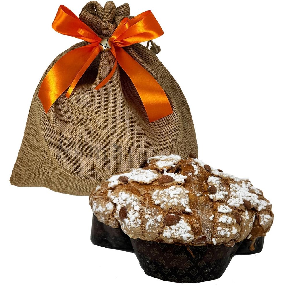 Cumala Traditional Artisan Colomba with Candied Orange and Almond Coating 1 kg