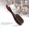 Kuuddker Horse Hair Wave Hair Beard Brush Hair Comb Wooden Handle Large Curved Comb Men Natural Hair Combs Hair Styling Tools view 4