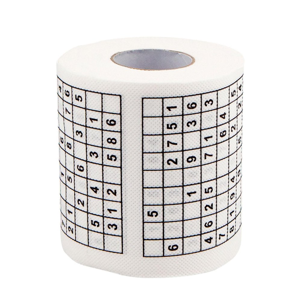 Allayu Soft and Eco-Friendly Sudoku Su Printed Tissues for Sensitive Skin Durable Sudoku Su Printed Tissues Paper Wood