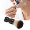 ANKROYU Men's Shaving Brush, Wooden Handle Salon Shaving Brush Men's Shaving Brush Nylon Soft Bristle Shaving Brush for Facial Beauty Salons view 2