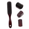 Angoily 2pcs Beard Brush Shaving Brush for Salon Home Use for Barber Beard Care view 2