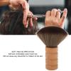 ANKROYU Men's Shaving Brush, Facial Shaving Brush Shaving Tool Shaving Brush with Wooden Handle Nylon Bristle Removal Flexible Shaving Brush Suitable for Barber Salon Use view 4