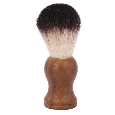ANKROYU Professional Shaving Brush with Wooden Handle Salon Shaving Brush Men's Shaving Brush Portable Shaving Brush with Wooden Handle Suitable for Home Travel Salon