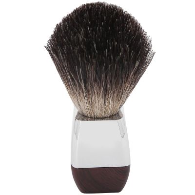 ANKROYU Shaving Brush, Professional Men's Shaving Brush, Stainless Steel Handle Travel Portable Shaving Brush Suitable for Salon Home Travel Use