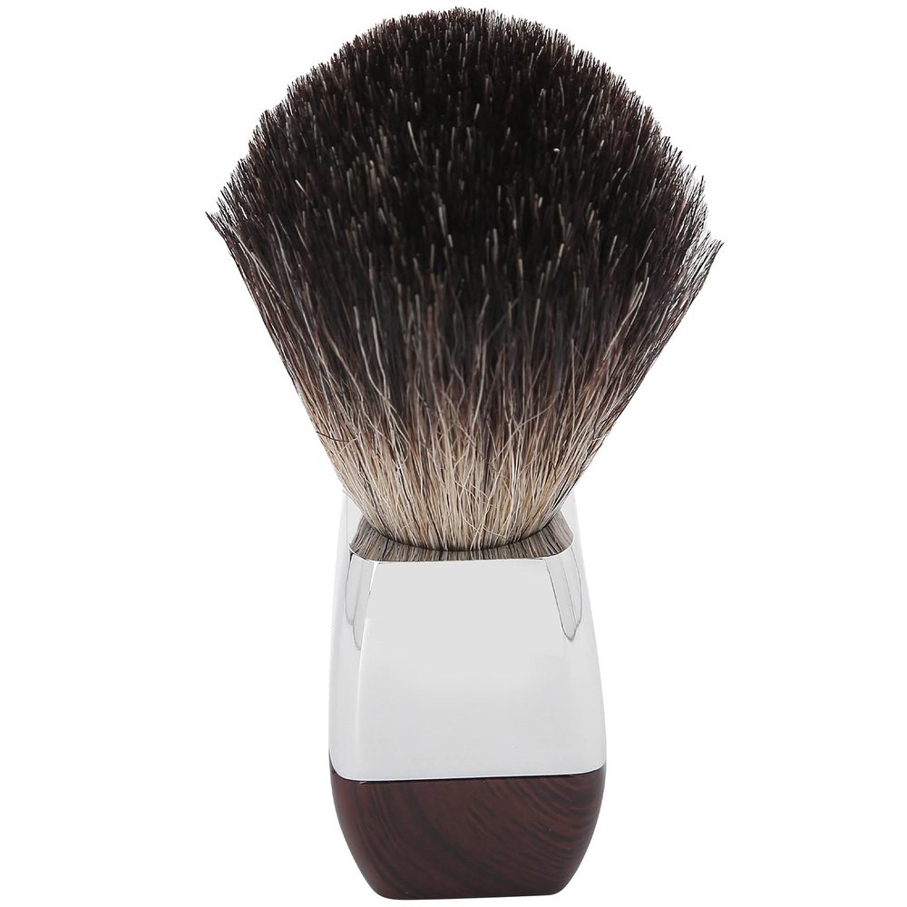 ANKROYU Shaving Brush, Professional Men's Shaving Brush, Stainless Steel Handle Travel Portable Shaving Brush Suitable for Salon Home Travel Use