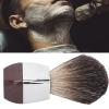ANKROYU Shaving Brush, Professional Men's Shaving Brush, Stainless Steel Handle Travel Portable Shaving Brush Suitable for Salon Home Travel Use view 2
