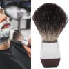 ANKROYU Shaving Brush, Professional Men's Shaving Brush, Stainless Steel Handle Travel Portable Shaving Brush Suitable for Salon Home Travel Use view 3