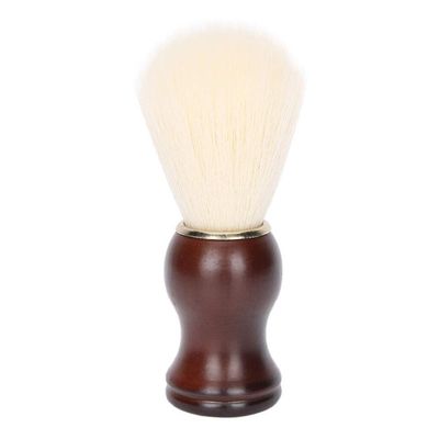 ANKROYU Shaving Brush, Professional Men's Beard Shaving Facial Hair Cleaning Brush Wooden Handle Shaving Brush Shaving Tool for Barber Salon Home Use