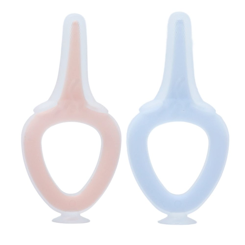 Baby Toothbrush, Lightweight Portable Safe Harmless to Oral Silicone Infant Training Toddler Care for Gum Dentist Recommended