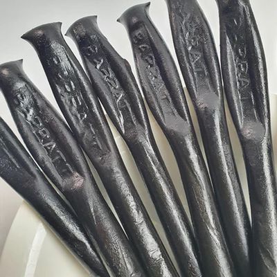 Barratt Hard Liquorice Sticks - Traditional black hard liquorice sticks (15 Sticks)