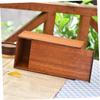 Acrylic tissue box, desktop tissue box1 PcBox TissueBox PaperBox Car Napkin Container Napkin Dispenser Brown Tissue Cover HolderVintage Paper Napkin Holder Table Napkin Holder Office Rectangle Toilet view 2