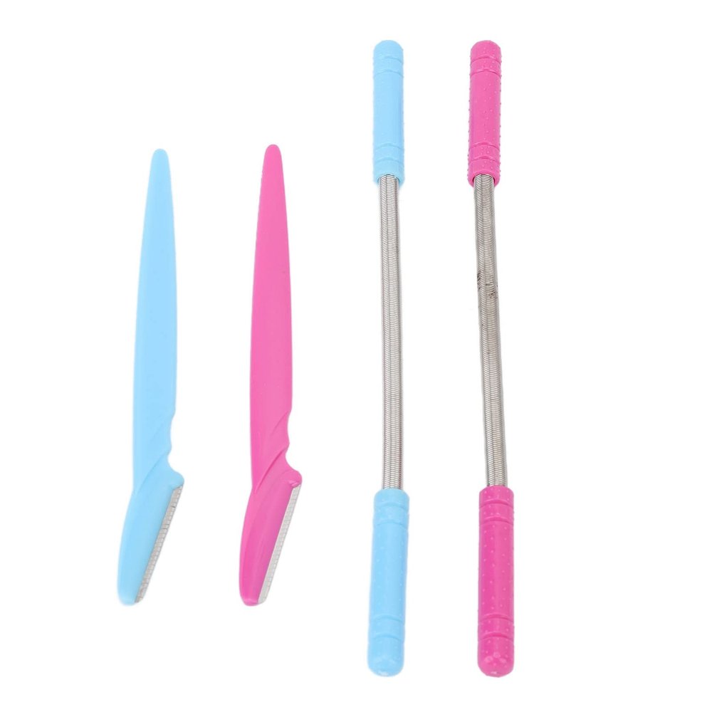 Facial Hair Remover Threading Tool, Facial Hair Remover Set for Women, Stainless Steel and Plastic Hair Removal Threading Epilator with Ergonomic Handle