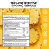 Izkan- Magnesium Glycinate Gummies 1600mg - Sugar-Free Magnesium Supplement with Calcium, Potassium Vitamin D, B6 & CoQ10 for Calm Mood & Muscle, Sleep Support 60 Gummies (1X) view 3