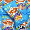 60 x Rainbow Drops 10g - Sugar Coated Puffed Maize & Rice Sweet (Full Box) view 2