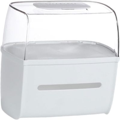 Acrylic tissue box, desktop tissue box1PcBox Wet and Dry TissueBox Baby Wipes Case Phone Holder Tissue Case Organizer Pumping Paper Case Desk Dispenser Phone Storage Rack Tissue HolderWet TissueBox W
