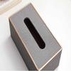 Acrylic tissue box, desktop tissue boxBox PaperBox Paper Towel Container Bathroom Accessories Storage Container Storage Case Paper ContainerDesktop Paper Holder Napkin Case Tissue Commercial Leather view 2