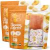 Fresh Cup 100% Pure Fruit Puree Ices Banana & Apricot Flavour 5 x 50g (Pack of 2) | No Added Preservatives, Colouring or Water | Gluten Free, Dairy Free | 100% Natural, Kosher view 1
