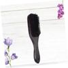 Angoily 2pcs Nylon Bristle Beard Brush Men Beard Accessories Portable Facial Brush for Men view 2
