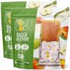 Fresh Cup 100% Pure Fruit Puree Ices Peach & Pear Flavour 5 x 50g (Pack of 2) | No Added Preservatives, Colouring or Water | Gluten Free, Dairy Free | 100% Natural, Kosher view 1