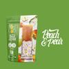 Fresh Cup 100% Pure Fruit Puree Ices Peach & Pear Flavour 5 x 50g (Pack of 2) | No Added Preservatives, Colouring or Water | Gluten Free, Dairy Free | 100% Natural, Kosher view 2