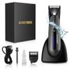 BarberBoss Body Groomer for Men  Groin, Pubic & Ball Hair Trimmer | Waterproof Body Shaver & Men's Pube, Balls Trimmer (QR-2075) view 1