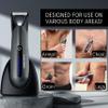 BarberBoss Body Groomer for Men  Groin, Pubic & Ball Hair Trimmer | Waterproof Body Shaver & Men's Pube, Balls Trimmer (QR-2075) view 4