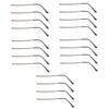 Artibetter 10pairs Eyewear Legs Metal Glasses Arms Replacement Temple Arms for Eyeglasses Sunglasses Legs Glasses Repair for Eyeglasses Temple view 1