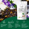 Black Tea Orange Chocolate Organic 100g (50 Cups) | Premium Loose Leaf Black Tea Blend with Cocoa, Orange and Marigold REPLANTEA view 2