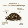 Black Tea Orange Chocolate Organic 100g (50 Cups) | Premium Loose Leaf Black Tea Blend with Cocoa, Orange and Marigold REPLANTEA view 4