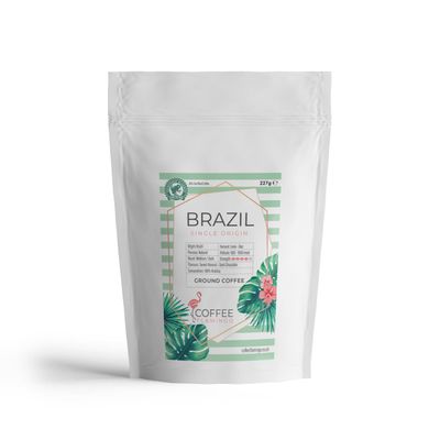 Brazil 1kg - Ground - Coffee Flamingo